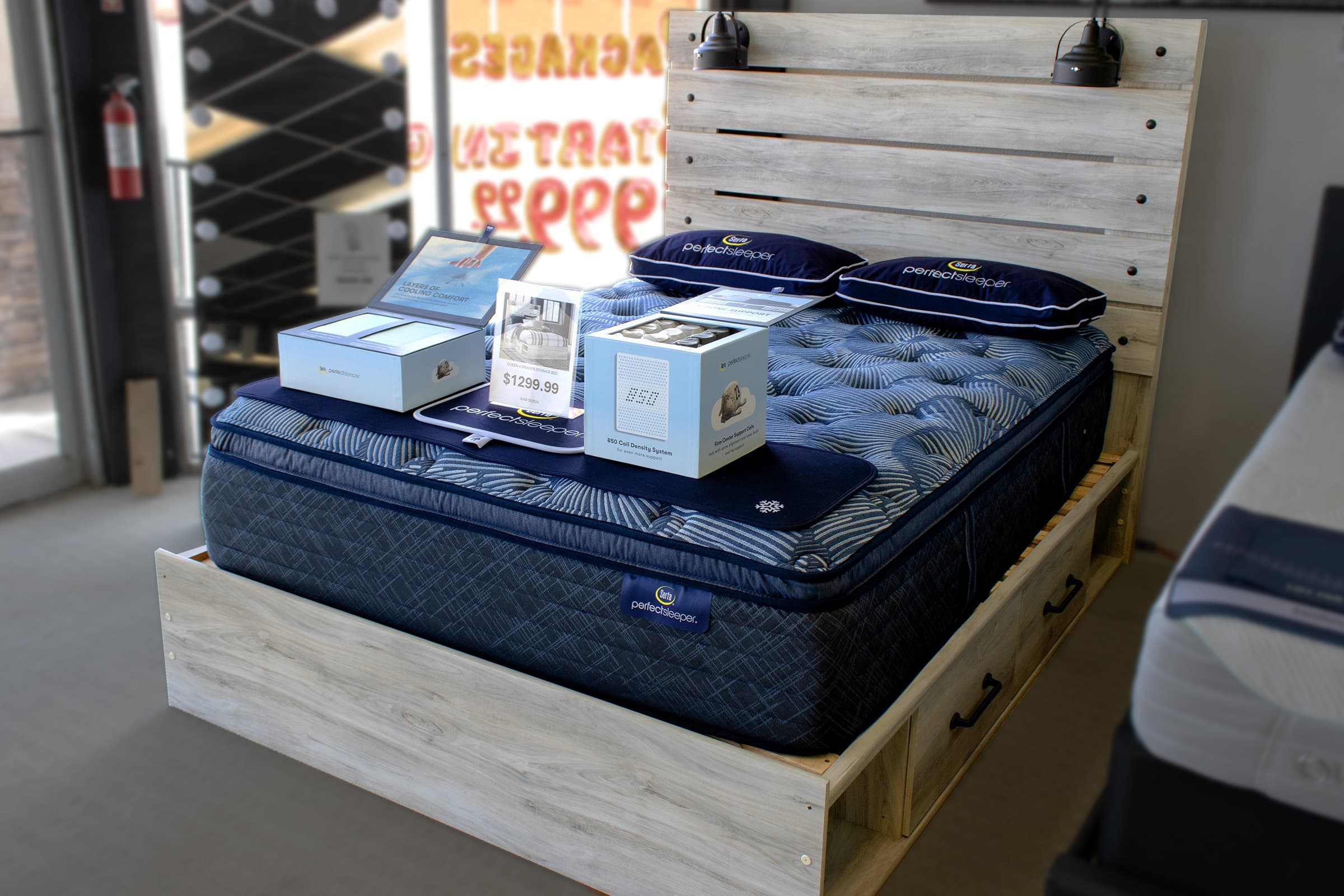 Mattresses available through JK Home Furnishings in Farmington, NM